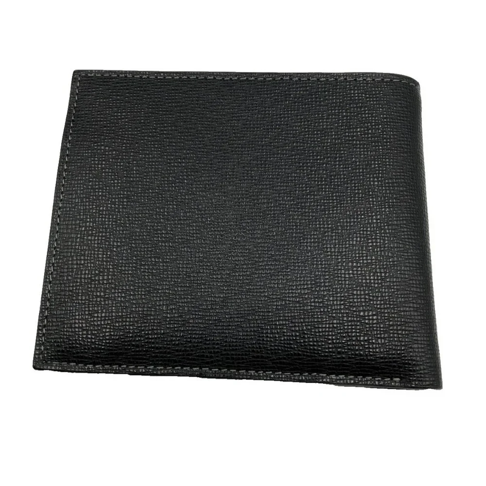 NWOT Defend Paris Black Bifold Wallet With Eyelet For Chain
